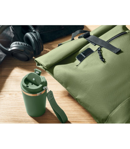 600D poliester rolltop ruksak