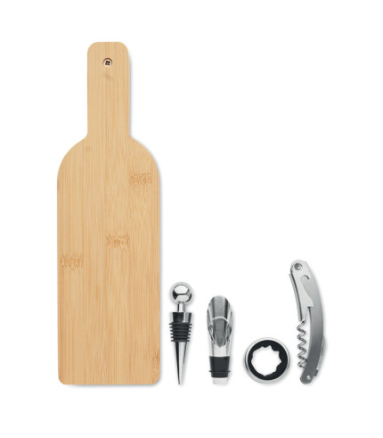 Bottle shaped wine set