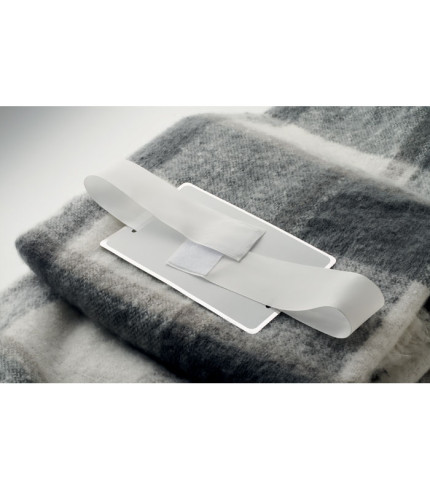 Chequered mohair blanket