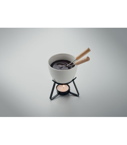Ceramic fondue set 240 ml