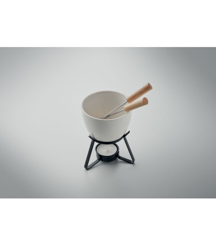 Ceramic fondue set 240 ml
