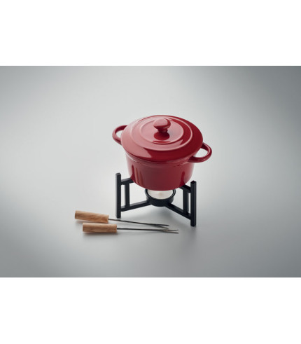 Ceramic fondue set 300 ml
