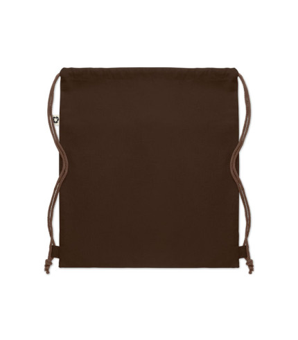 Recycled cotton drawstring bag