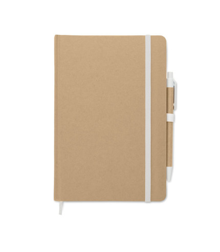 A5 notebook in recycled carton