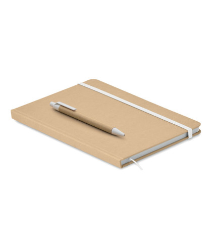 A5 notebook in recycled carton