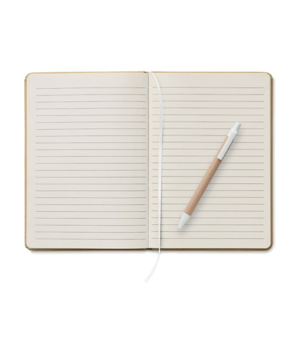 A5 notebook in recycled carton