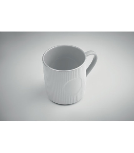 Rebrasta keramička podloga za šalicu 340 ml