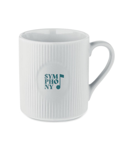 Rebrasta keramička podloga za šalicu 340 ml