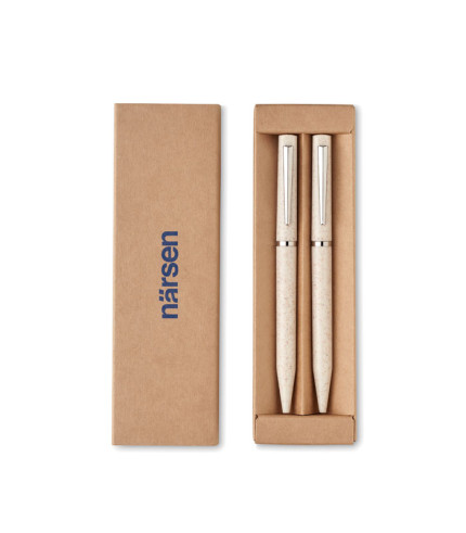 Set olovki od pšenične slame/ABS-a