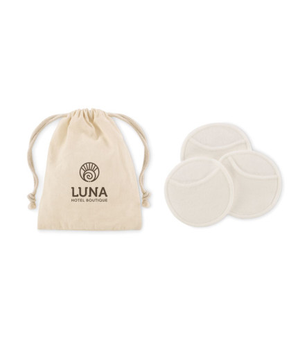 Set jastučića za čišćenje lica za višekratnu upotrebu