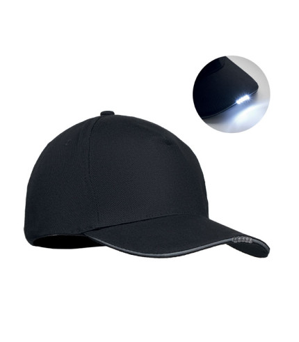 LED pamučna kapa s 5 panela 220gr/m²