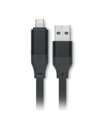 60W cable keyring recycled ABS