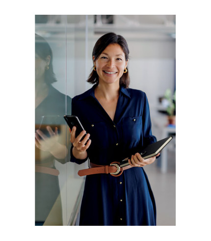 A5 RPET notebook with pen