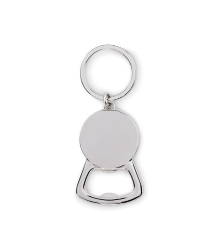 Recycled aluminium key ring