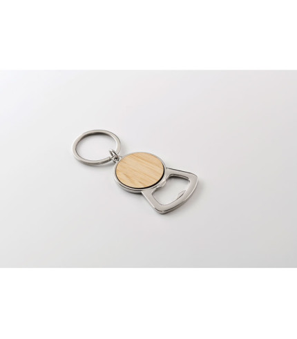 Recycled aluminium key ring