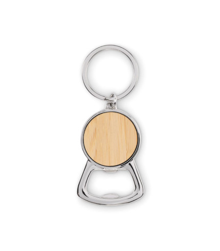 Recycled aluminium key ring