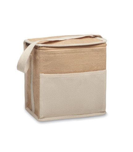 Rashladna torba od jute i platna 3L