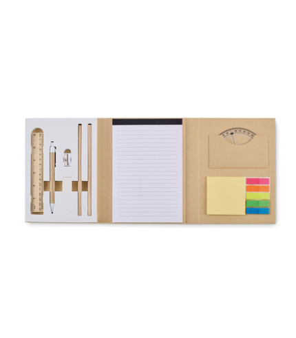 Stacionarni set s bilježnicom