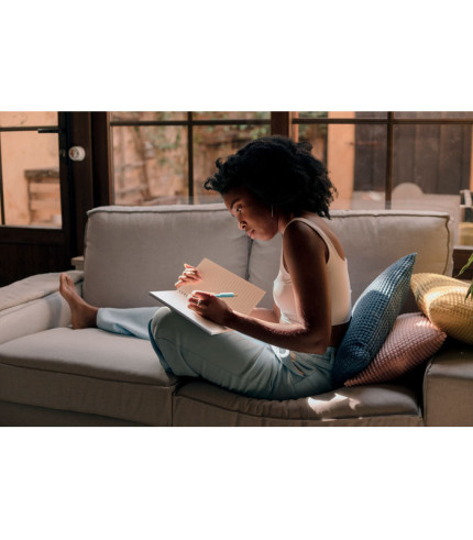 A5 recycled carton notebook