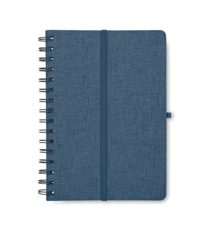 A5 notebook with phone holder