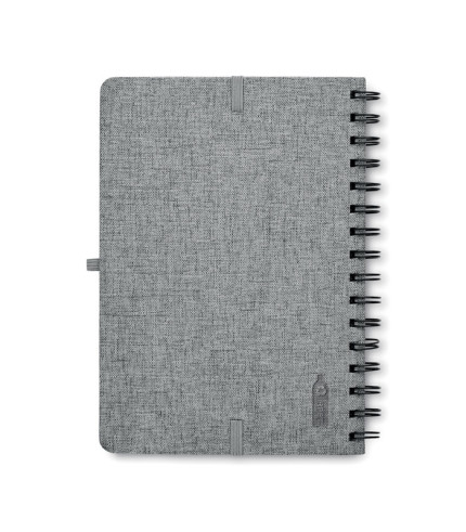 A5 notebook with phone holder