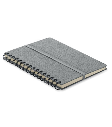 A5 notebook with phone holder