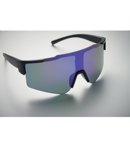 Mirrored sports sunglasses