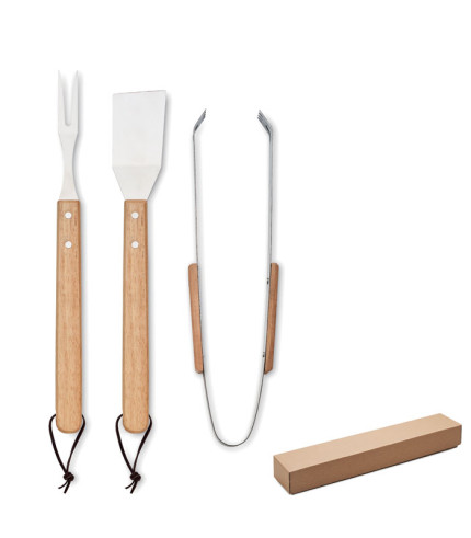 Set za roštilj od hrastovine