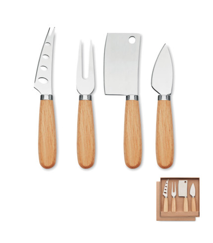 Set od 4 noža za sir