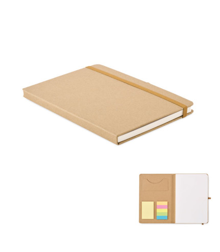 A5 notebook recycled paper set