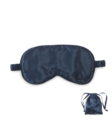 Soft polyester eye mask