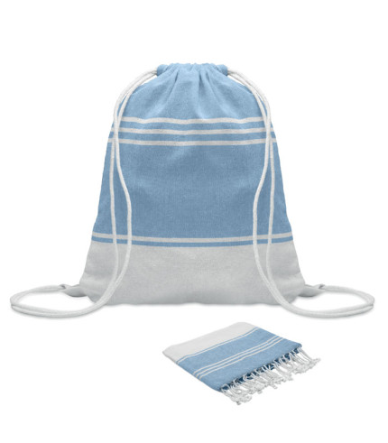 Hammam towel drawstring set