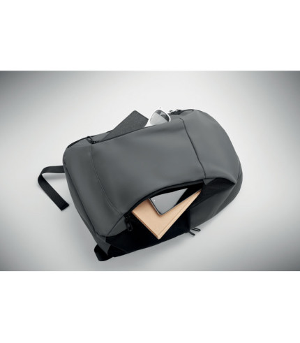 15" mekani PU ruksak za laptop