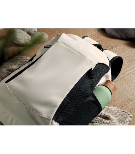 15" mekani PU ruksak za laptop