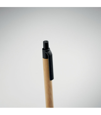 Kemijska olovka s gumbom od bambusa