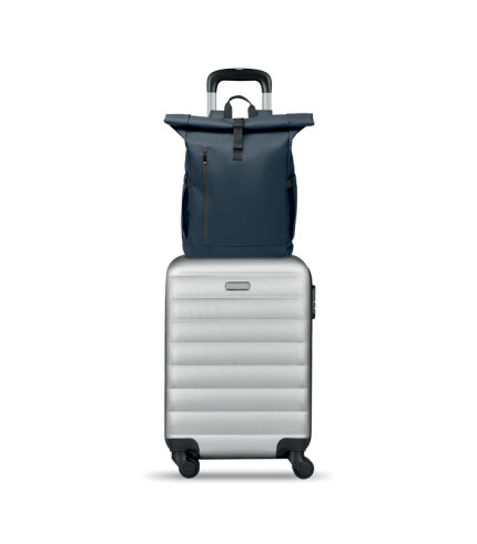 Rolltop laptop rucksack 600D