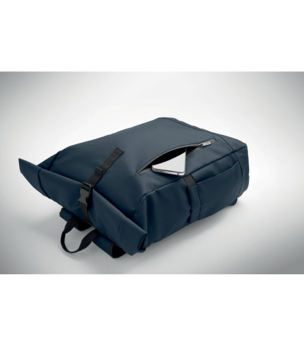 Rolltop laptop rucksack 600D