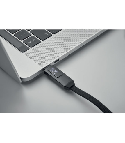 60W charging cable keyring