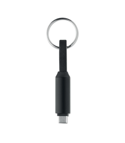 60W charging cable keyring