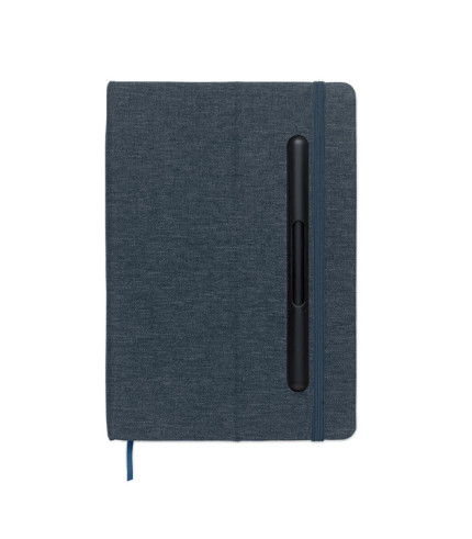 A5 notebook with phone holder