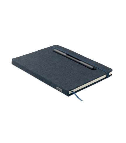 A5 notebook with phone holder