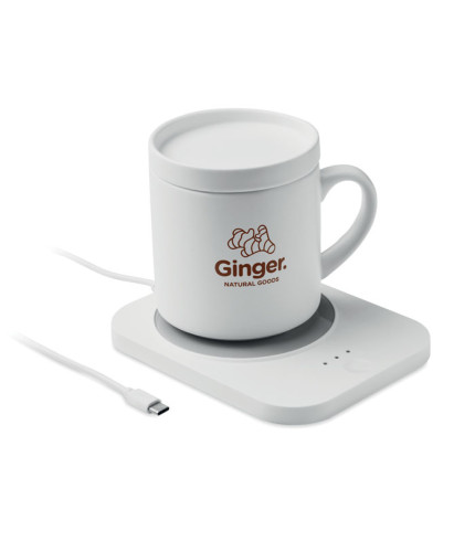 Bežični punjač za grijanje šalica