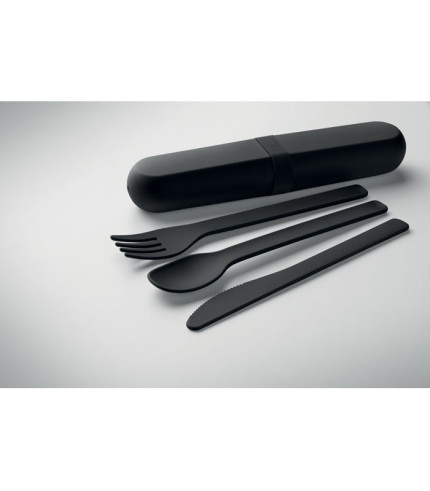 Set pribora za jelo i kutija od PLA plastike