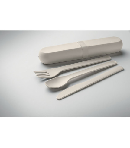 Set pribora za jelo i kutija od PLA plastike