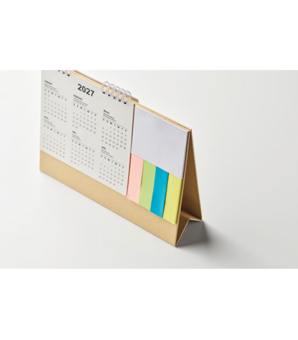Stolni kalendar s blokom za bilješke