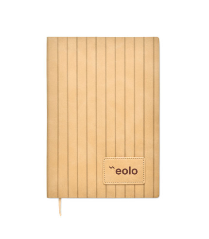 A5 notebook in smokey PU