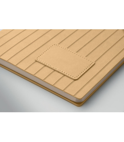 A5 notebook in smokey PU